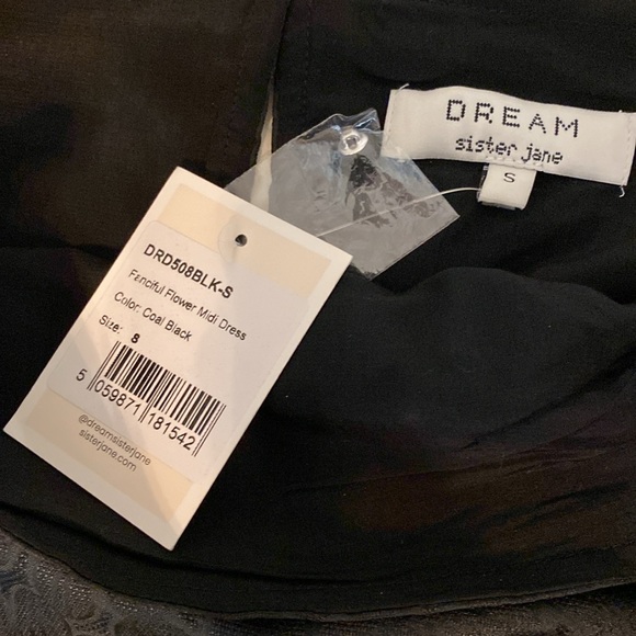 Sister Jane DREAM Fanciful Flower Midi Dress - Size Small - Picture 5 of 5